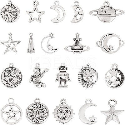 20 Styles Tibetan Style Alloy Pendants FIND-AR0005-10-1