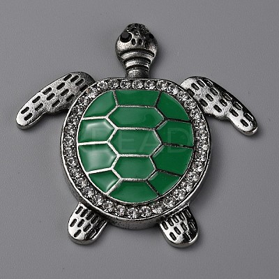 Alloy Enamel Cabochons ENAM-WH0057-25B-1