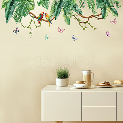Translucent PVC Self Adhesive Wall Stickers STIC-WH0016-025-1