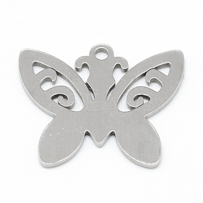 Non-Tarnish 201 Stainless Steel Stamping Blank Tag Pendants LS-STAS-T008-008-1-1