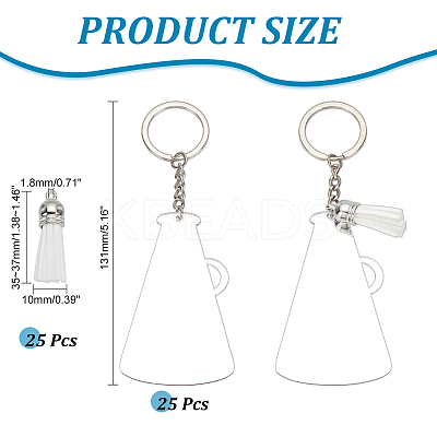 DIY Blank Keychain Making Kit DIY-PH0020-79A-1