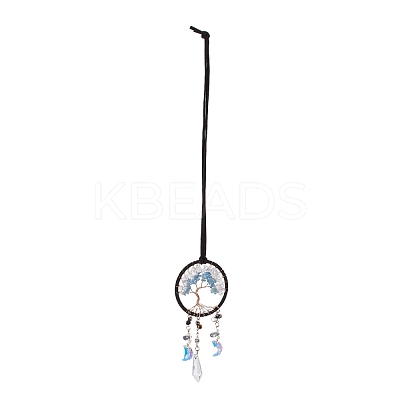 Iron Hanging Suncatchers AJEW-B017-27-1