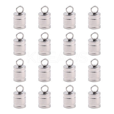 Tarnish Resistant Stainless Steel Cord Ends STAS-E020-3-1