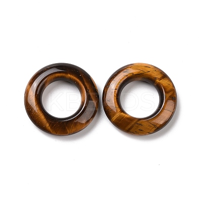 Natural Tiger Eye Pendants G-F728-02C-1
