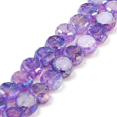 Imitation Jade Glass Beads Strands GLAA-P058-05A-04-1