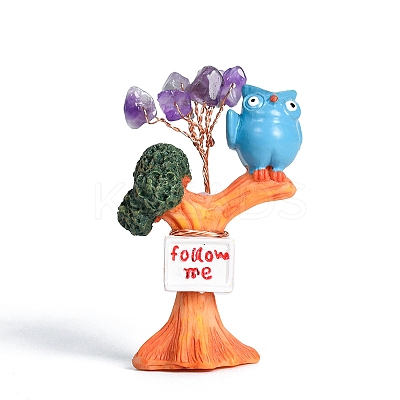 Resin Display Decorations DJEW-PW0009-003B-08-1