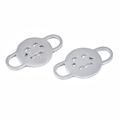 Non-Tarnish Halloween Theme Expression 304 Stainless Steel Links Connectors STAS-N095-068-1