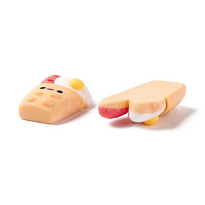 Opaque Resin Cabochons RESI-H140-06-1