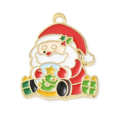 Alloy Enamel Pendants ENAM-C033-01A-G-1