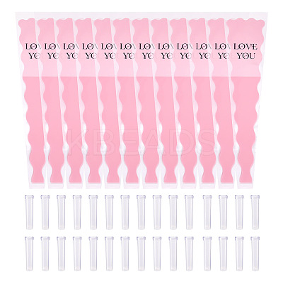 50Pcs OPP Flower Bouquet Wrapping Craft Paper DIY-TA0010-92-1