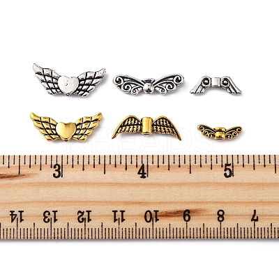 80Pcs Tibetan Style Alloy Beads FIND-FS0003-59-1