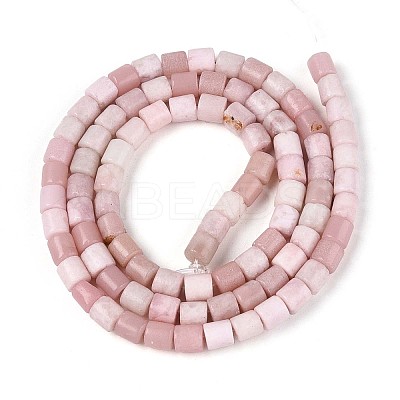 Natural Pink Opal Beads Strands G-T141-85B-02-1
