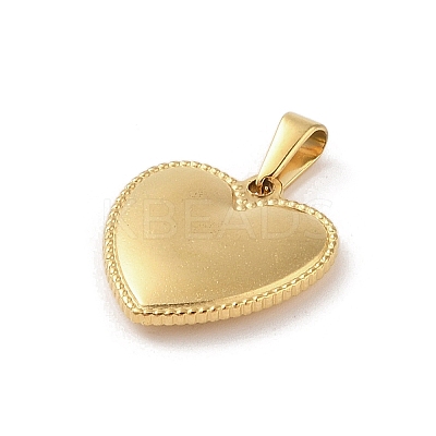 PVD Vacuum Plating 304 Stainless Steel Pendants STAS-R232-15C-G-1