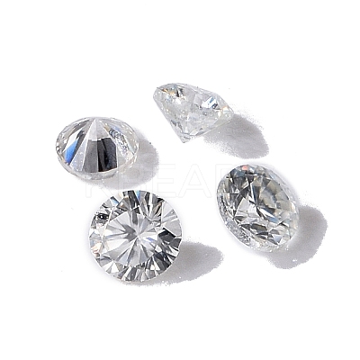 White D Color Round Cut Loose Moissanite Stones RGLA-WH0016-01M-1