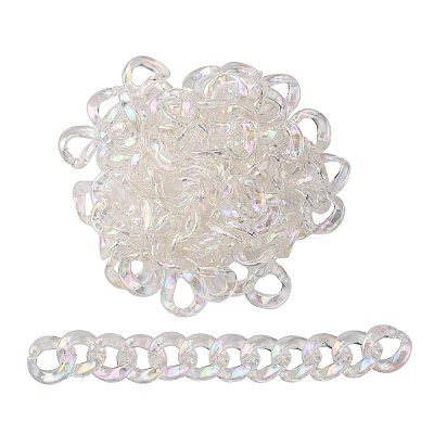 Transparent Acrylic Linkings Rings PACR-N010-035-1