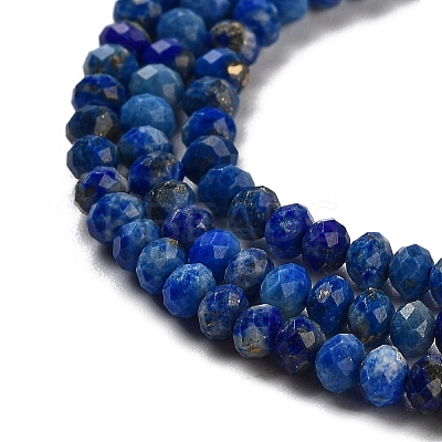 Natural Lapis Lazuli Dyed Beads Strands G-G140-B04-04-1