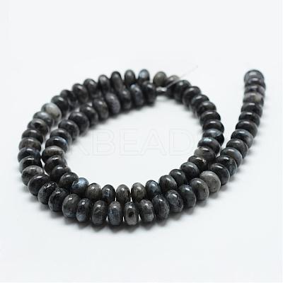 Natural Labradorite Bead Strands G-R408-5x8-02-1