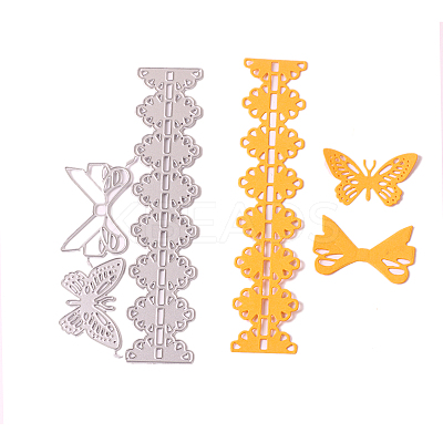 Butterfly & Lace Carbon Steel Cutting Dies Stencils DIY-H106-11-1