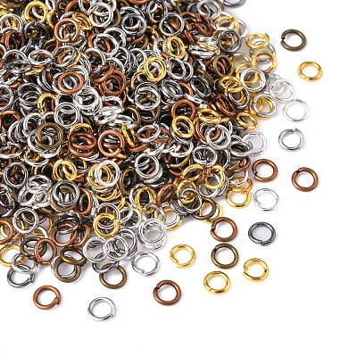 Iron Open Jump Rings JR4MM-M1-1