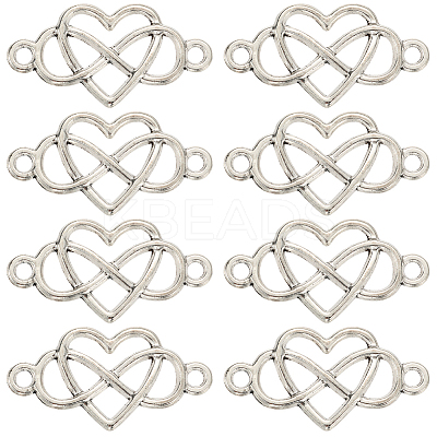 60Pcs Tibetan Style Alloy Connector Charms TIBE-SC0001-86-1