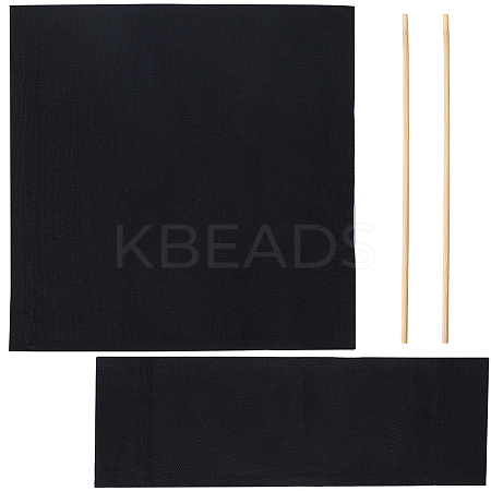 Cloth & Bamboo Sticks for Beach Chair Cloth Replacement Supplies AJEW-WH20018-05A-1