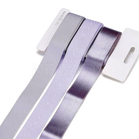 9 Yards 3 Styles Polyester Ribbon SRIB-A014-I01-1