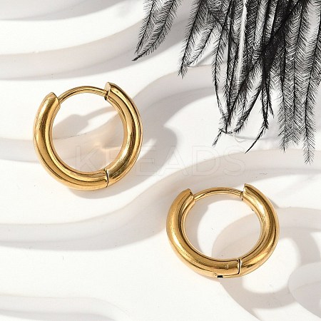 202 Stainless Steel Huggie Hoop Earrings EJEW-F111A-14mm-G01-1