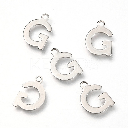 Non-Tarnish 201 Stainless Steel Charms X-STAS-C021-06P-G-1