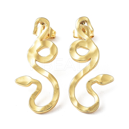 304 Stainless Steel Stud Earring EJEW-M231-02E-G-1