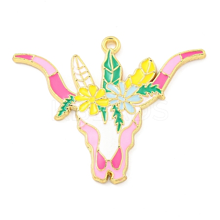 Alloy Enamel Pendants LS-FIND-Z049-02B-01G-1