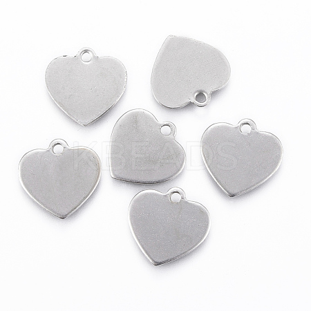 201 Stainless Steel Charms STAS-H422-11P-1