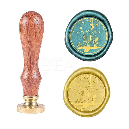 Wax Seal Stamp Set AJEW-WH0131-950-1
