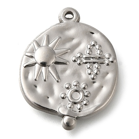 Anti-Tarnish 304 Stainless Steel Pendants STAS-I310-04P-1
