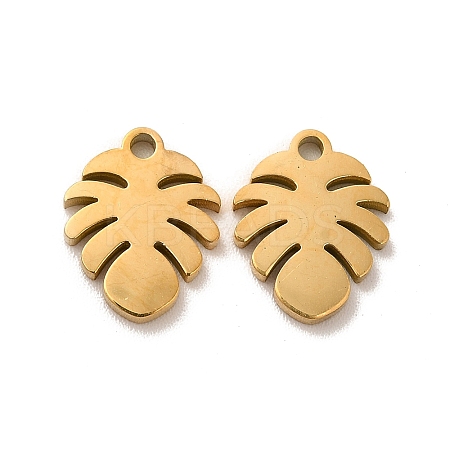 Ion Plating(IP) 304 Stainless Steel Charms STAS-M089-39G-1