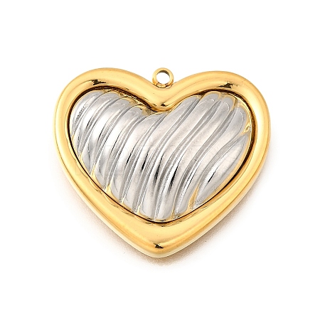 304 Stainless Steel Pendants STAS-M123-03I-PG02-1