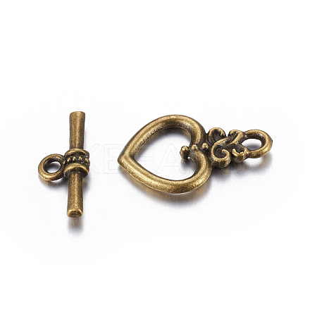 Tibetan Style Toggle Clasps LS-MLF1526Y-NF-1