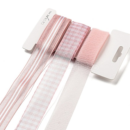Polyester & Polycotton Ribbons Sets SRIB-G010-01B-05-1