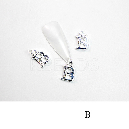 Alloy Rhinestone Cabochons LS-MRMJ-T056-93P-B-1