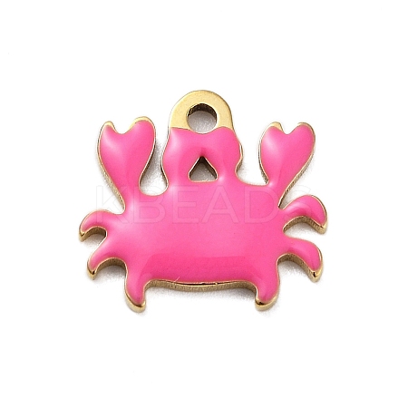 Ion Plating(IP) 201 Stainless Steel Charms X-STAS-A101-01A-02G-1