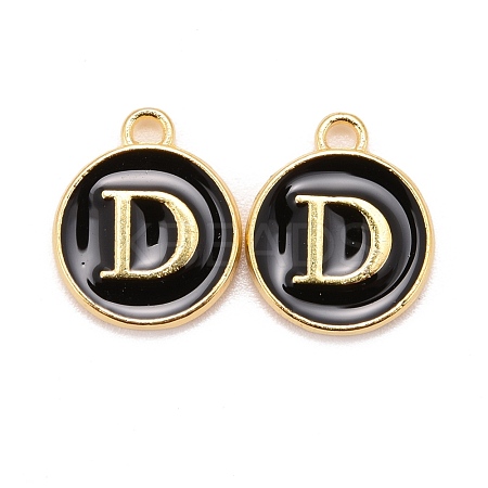 Golden Plated Alloy Charms ENAM-S118-02D-1