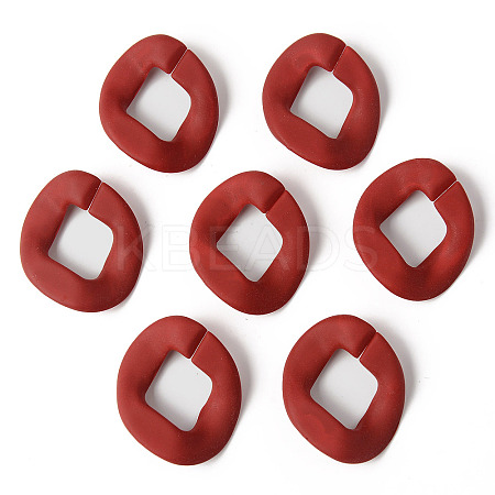 Rubberized Style Acrylic Linking Rings OACR-N011-006C-1