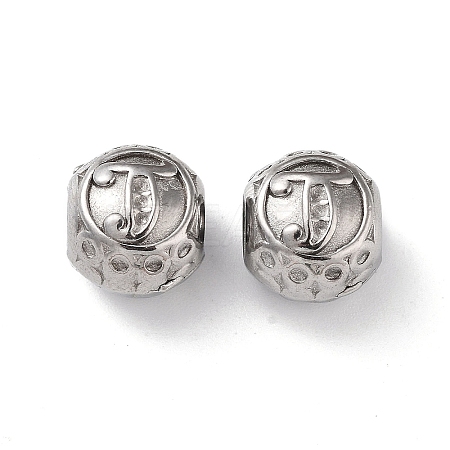 304 Stainless Steel Rhinestone European Beads STAS-A092-10J-P-1