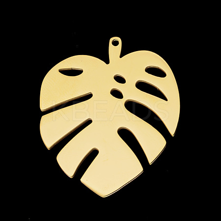 PVD Vacuum Plating 201 Stainless Steel Pendants STAS-T056-LA695-2-1