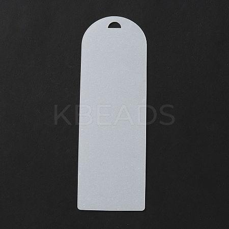 Transparent Blank Acrylic Bookmarks DIY-WH20007-63B-1