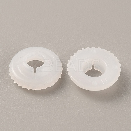 Plastic Doll Eye Nose Round Gaskets KY-WH0048-05A-1