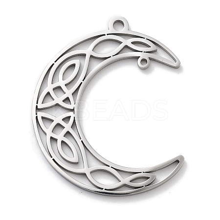 Anti-Tarnish 304 Stainless Steel Pendants STAS-U030-07P-1
