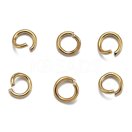 Ion Plating(IP) 304 Stainless Steel Jump Rings STAS-E426-97G-1