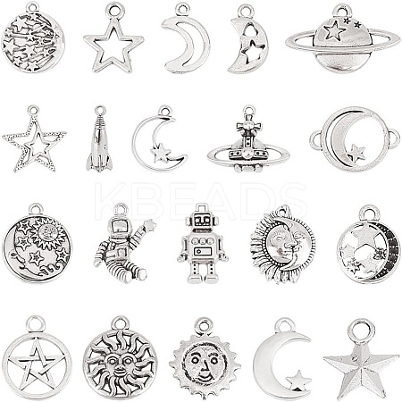 20 Styles Tibetan Style Alloy Pendants FIND-AR0005-10-1