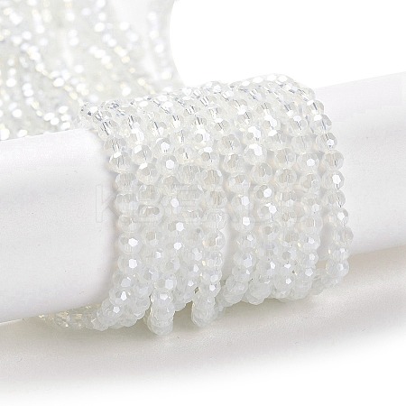 Electroplate Glass Beads Strands EGLA-A035-J3mm-A06-1