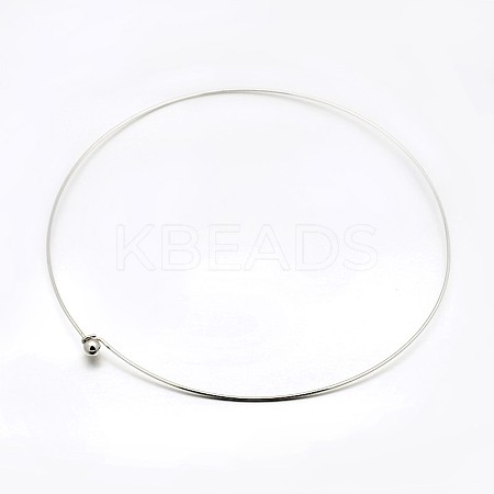Brass Necklace Making BJEW-F132-01P-1